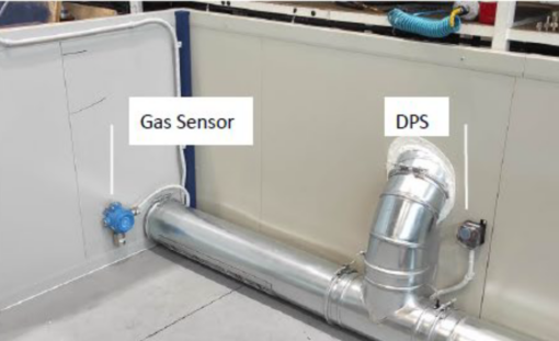 Flammable Refrigerant System Gas Sensor and DPS